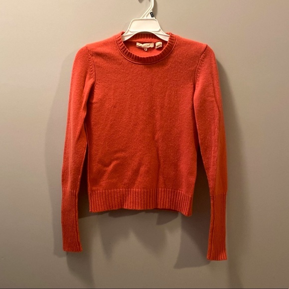 Inhabit Sweaters - INHABIT Everyday Crew in Orange